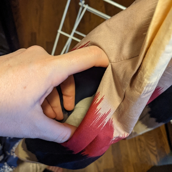 DONATED: Anthropologie Color Dipped Dress - Picture 6 of 10